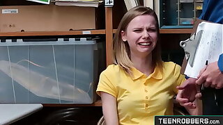 Teenrobbers.com: Skinny Teen Bother A Guard and Got Punished