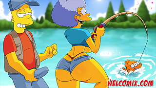 The best butt scenes from the Simptoons! Simpsons porn!